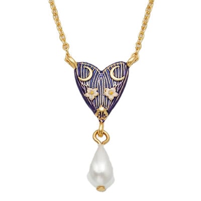 Lunar moth necklace by Fable England